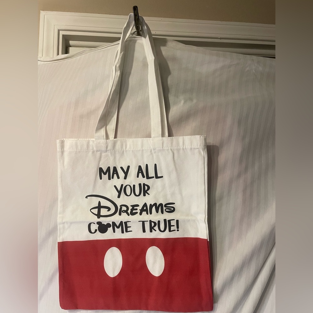 Disney Tote Bag “May All Your Dreams Come True”